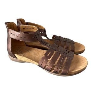 SOUL Naturalizer Women's Antigua Gladiator Flat Sandals Size 9